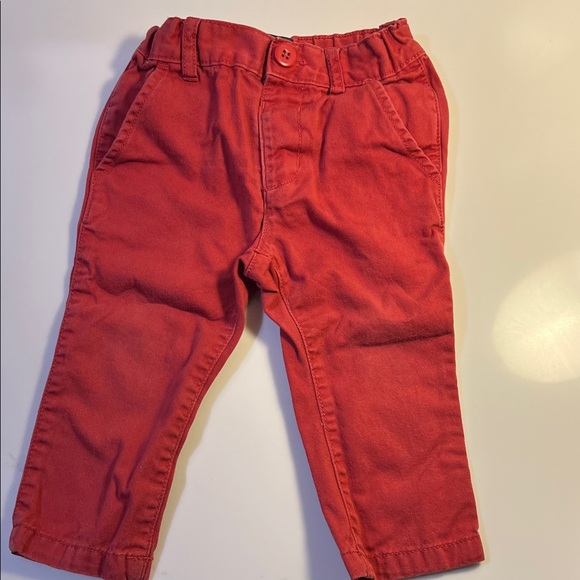 GAP and Children’s Place pants. Navy Corduroy and Nantucket Red 12-18 months - Picture 8 of 8
